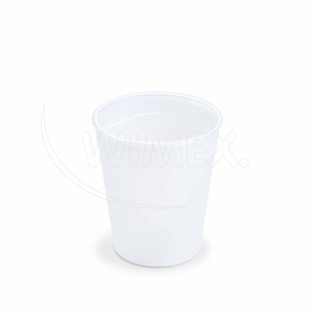 Kelímek (PP) opakovaně použitelný průhledný Ø80mm 0 Kelímek (PP) opakovaně použitelný průhledný Ø80mm 0
