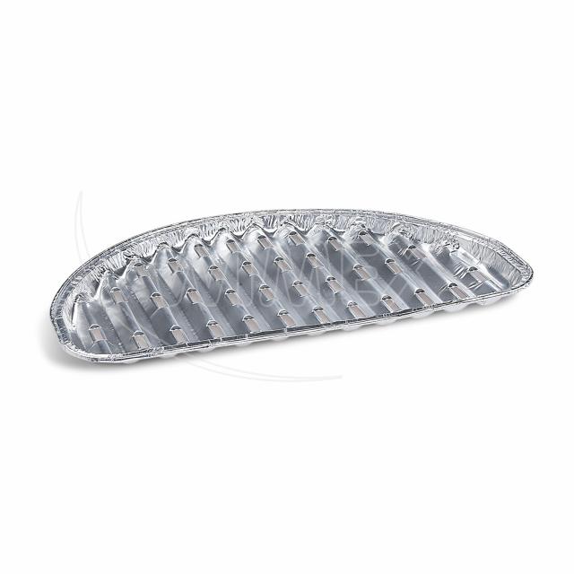 Tác na gril (ALU) půlkulatý 32 x 19 x 1 Tác na gril (ALU) půlkulatý 32 x 19 x 1