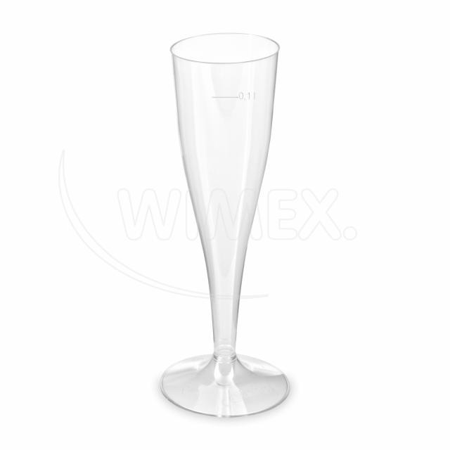 Pohárek krystal na sekt (PS) dvoudílný Ø65mm 0 Pohárek krystal na sekt (PS) dvoudílný Ø65mm 0