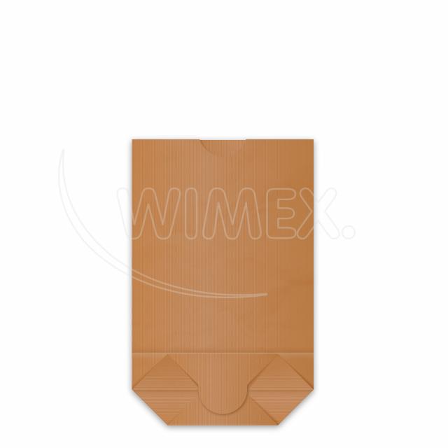 Papírový sáček s křížovým dnem kraft 28 x 45 + 11 Papírový sáček s křížovým dnem kraft 28 x 45 + 11