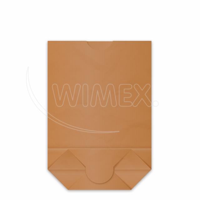Papírový sáček s křížovým dnem kraft 36 x 52 + 14 Papírový sáček s křížovým dnem kraft 36 x 52 + 14