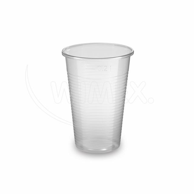 Kelímek (PP) ECONOMY průhledný Ø70mm 0 Kelímek (PP) ECONOMY průhledný Ø70mm 0