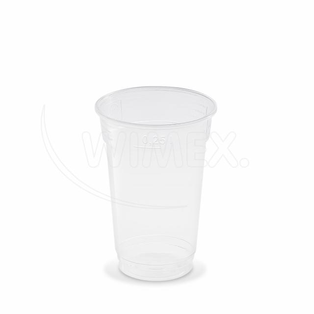 Kelímek (rPET) čirý Ø78mm 0 Kelímek (rPET) čirý Ø78mm 0