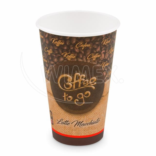 Papírový kelímek (PAP/PE) "Coffee to go" Ø90mm 510ml `0 Papírový kelímek (PAP/PE) "Coffee to go" Ø90mm 510ml `0