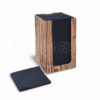 Ubrousek (PAP-Airlaid FSC Mix) PREMIUM černý 20 x 20 cm v boxu [100 ks]