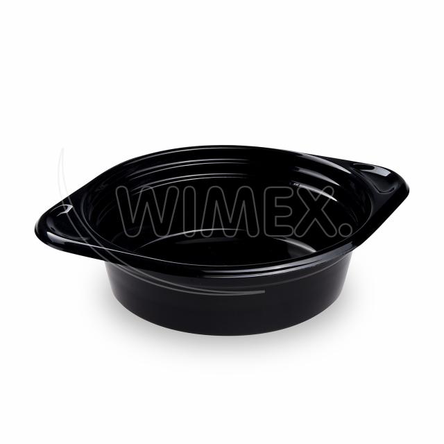 Miska (PP) Reware Brunch opakovaně použitelná černá Ø156mm 500ml [12 ks]