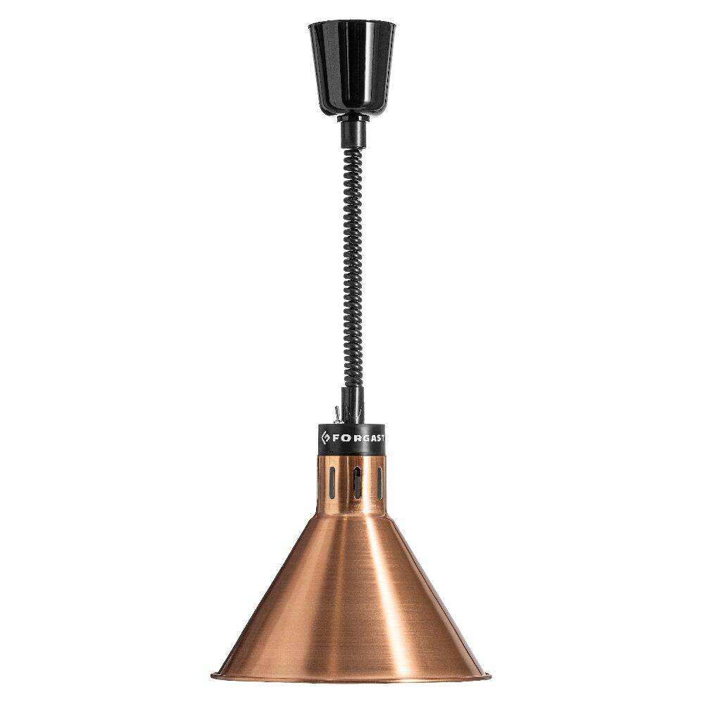 Měděná ohřívací lampa na pokrmy Měděná ohřívací lampa na pokrmy