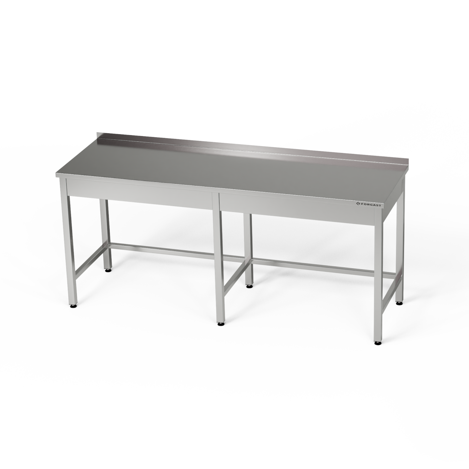 Nerezový pracovní stůl 220x60x85 cm | FORGAST Nerezový pracovní stůl 220x60x85 cm | FORGAST