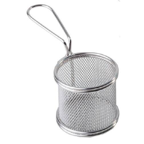 Ocelový košíček na finger food Snackholder průměr 9 cm | APS 40601 Ocelový košíček na finger food Snackholder průměr 9 cm | APS 40601