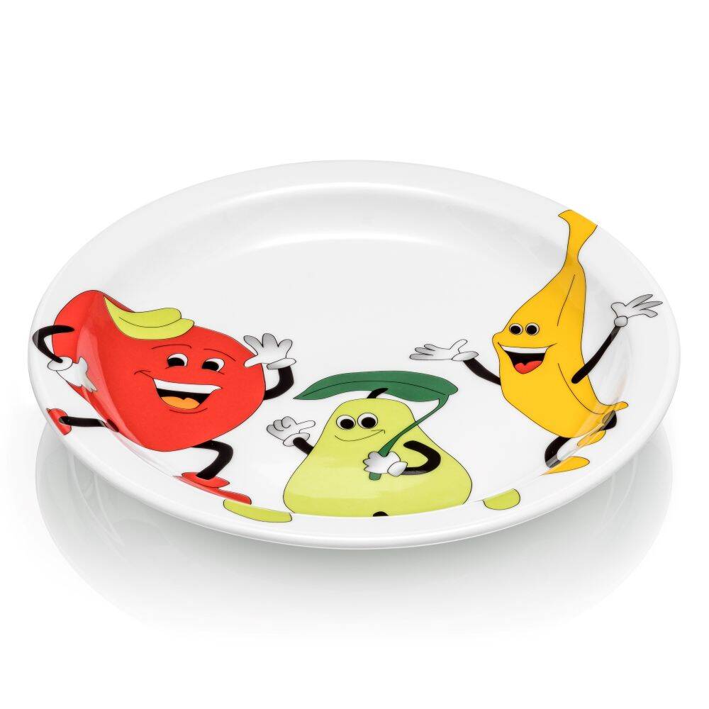 Porcelánový mělký talíř Kids Modermo 24 cm | MODERMO MP054 Porcelánový mělký talíř Kids Modermo 24 cm | MODERMO MP054