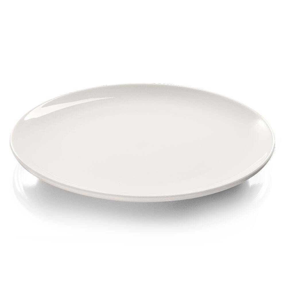Porcelánový mělký talíř bez okraje Modermo Prima 35 cm | MODERMO MP036 Porcelánový mělký talíř bez okraje Modermo Prima 35 cm | MODERMO MP036