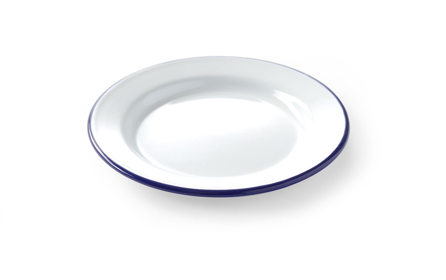 Smaltovaný mělký talíř - průměr 20 cm | HENDI 621226 Smaltovaný mělký talíř - průměr 20 cm | HENDI 621226