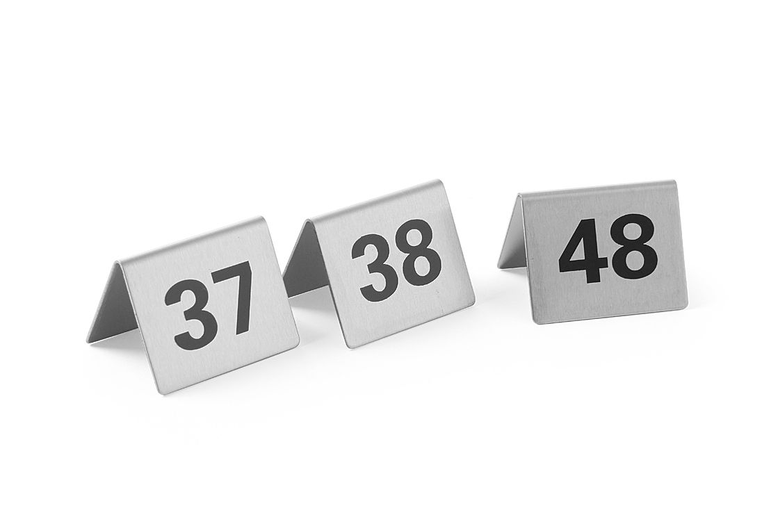 Štítek s číslem 37-48 | HENDI 663875 Štítek s číslem 37-48 | HENDI 663875