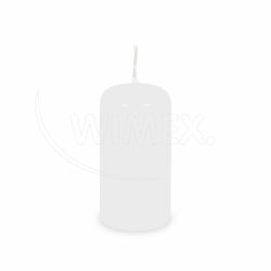 Svíčka válcová bílá Ø50 x 100 mm 15h. [4 ks]