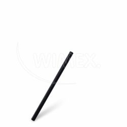 Slámka (bio-kompozit) opakovaně použitelná černá `JUMBO` Ø8mm x 14cm [100 ks]