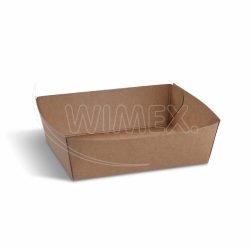Papírová miska (FSC Mix) nepromastitelná kraft 135 x 110 x 45 mm 500ml [100 ks]