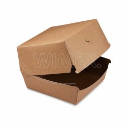 Burger box (PAP FSC Mix) nepromastitelný kraft 135 x 135 x 100 mm [50 ks]