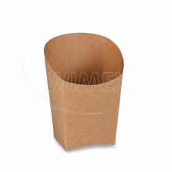 Kapsa na wrap (PAP FSC Mix) nepromastitelná kraft 75 x 39 x 100 mm [50 ks]