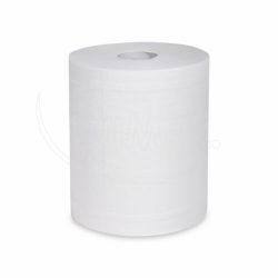 Utěrka (PAP FSC Mix) 2vrstvá s ražbou bílá Ø19cm 22cm x 160m [6 ks]