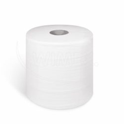 Průmyslová utěrka (PAP FSC Mix) 2vrstvá s ražbou bílá Ø27cm 24cm x 304m [2 ks]