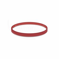 Gumička silná červená 4mm Ø8cm [1 kg]
