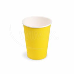 Papírový kelímek (FSC Mix/PE) žlutý Ø74mm 240ml [10 ks]