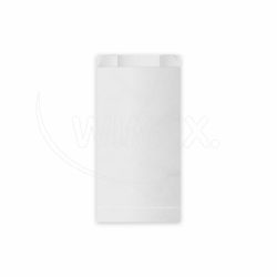 Papírový sáček (FSC Mix) s bočním skladem bílý 12+5 x 24 cm `1kg` [100 ks]
