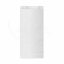 Papírový sáček (FSC Mix) s bočním skladem bílý 14+7 x 32 cm `2kg` [100 ks]
