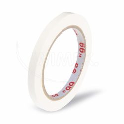 Lepicí páska (PVC) bílá 9mm x 66m pro zavírací strojek 67999 [1 ks]