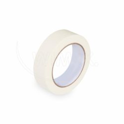 Lepicí páska krepová (PAP/Solvent) do +80°C bílá 30mm x 50m [1 ks]