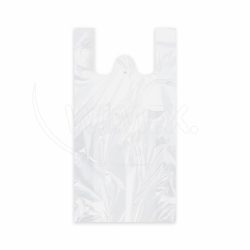 Taška (HDPE) bílá 24+11 x 44 cm `4kg` [100 ks]
