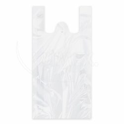 Taška (HDPE) extra-silná bílá 30+20 x 60 cm `15kg` [50 ks]