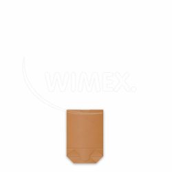 Papírový sáček s křížovým dnem kraft 15 x 22 + 6 cm `0