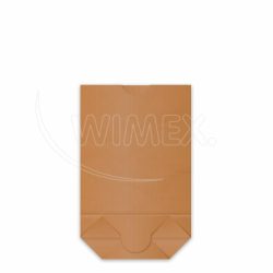 Papírový sáček s křížovým dnem kraft 28 x 45 + 11