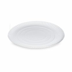 Papírový talíř (PAP-Recy) hluboký bílý Ø29cm [50 ks]