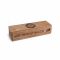 Krabice na pizzu (mikrovlnitá lepenka) Roll-up kraft s potiskem 280 x 80 x 70 mm [100 ks]