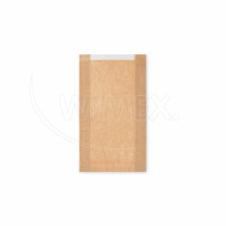 Papírový sáček (PAP/PP) s okénkem 18+6 x 32 cm [1000 ks]