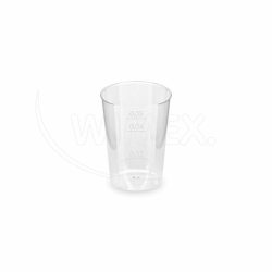 Kelímek krystal (PS) Ø44mm 2cl/4cl/5cl [40 ks]