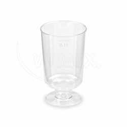 Kelímek krystal (PS) na stopce Ø51mm 0