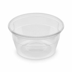 Miska (PP) průhledná Ø127mm 500ml [50 ks]