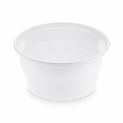 Miska (PP) bílá Ø127mm 500ml [50 ks]