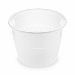 Miska (PP) bílá Ø127mm 750ml [50 ks]