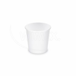 Papírový kelímek (FSC Mix/PE) bílý Ø62mm 110ml `0