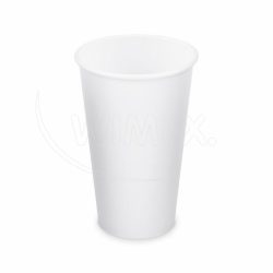 Papírový kelímek (FSC Mix/PE) bílý Ø90mm 510ml `0