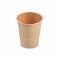 Papírový kelímek (FSC Mix/PE) kraft Ø80mm 280ml `0