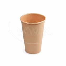 Papírový kelímek (FSC Mix/PE) kraft Ø80mm 330ml `0