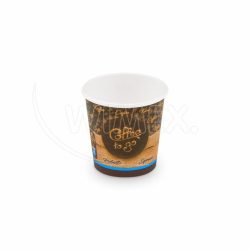 Papírový kelímek (FSC Mix/PE) "Coffee to go" Ø62mm 110ml `0