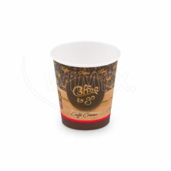 Papírový kelímek (FSC Mix/PE) "Coffee to go" Ø73mm 200ml `0