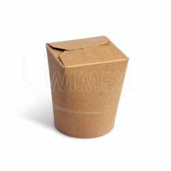 Food box Asia (PAP FSC Mix/PE) nepromastitelný kraft 500ml/16oz [50 ks]