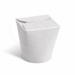Food box Asia (PAP FSC Mix/PE) nepromastitelný bílý 750ml/26oz [50 ks]